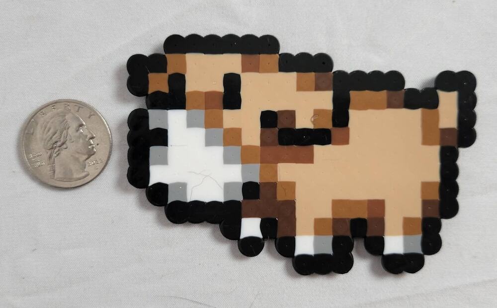 Harvest Moon Dog Perler